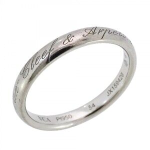 Van Cleef & Arpels Senior Tulle Ring, Pt950 Platinum, #54, Women's